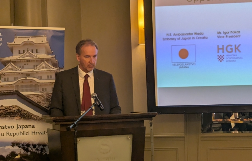 Mr. Igor Pokaz, Vice-President of the Croatian Chamber of Economy for Trade and Internationalisation