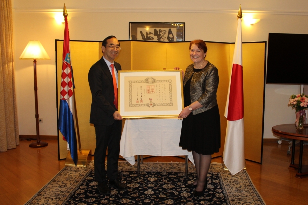Ambassador Wada and ms.Klaic